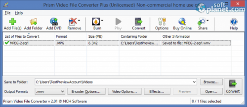 prism converter software